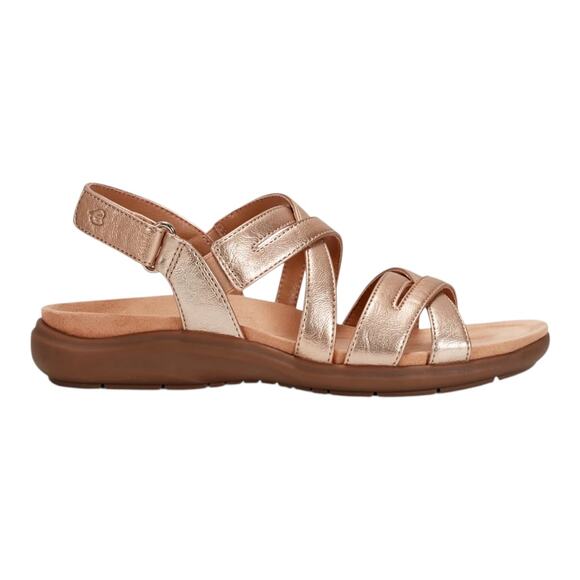 Easy Spirit Women's Wincie Strappy Slingback Sandals Gold Size 9 M - Picture 2 of 4